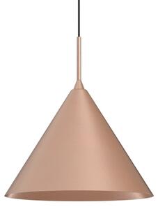 Závesný luster na lane CAPITAL 1xGX53/15W/230V, priemer 32 cm, ružovozlatý