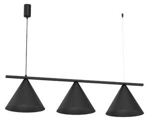 Luster na lanku CAPITAL 3xGX53/15W/230V čierny