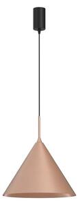 Závesný luster na lane CAPITAL 1xGX53/15W/230V, priemer 32 cm, ružovozlatý