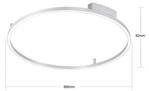 Brilagi - LED stmievateľné svietidlo PORTOFINO LED/60W/230V pr. 80 cm strieborné +DO