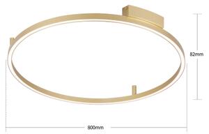 Brilagi - stmievateľné LED svietidlo PORTOFINO LED/60W/230V pr. 80 cm zlaté + DO