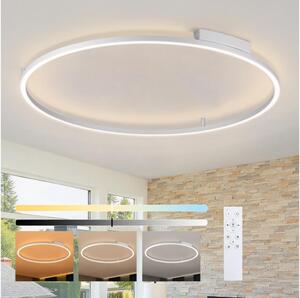 Brilagi - Stmievateľné LED svietidlo PORTOFINO LED/85W/230V pr. 120 cm strieborné + DO