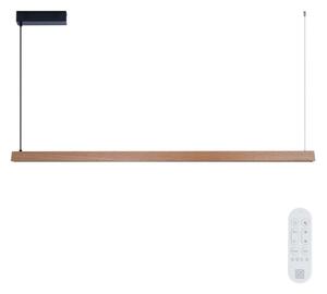Immax NEO 07304L - LED stmievateľný luster na lane MADEIRA 33W/230V Wi-Fi Tuya 152 cm dub