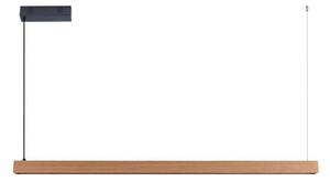 Immax NEO 07303L - LED stmievateľný luster na lanku MADEIRA 26W/230V Wi-Fi Tuya 122 cm dub