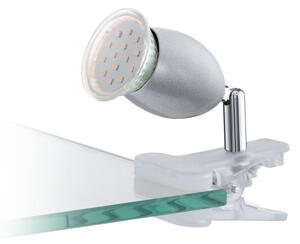 Eglo 93119 - LED lampa s klipom BANNY 1 1xGU10/3W/230V
