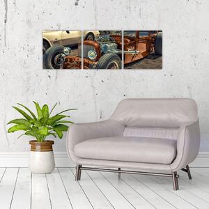 Obraz historického auta (Obraz 90x30cm)