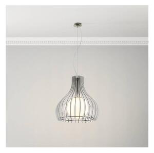 Eglo 96211 - Závesný luster na lanku TINDORI 1xE27/60W/230V pr. 50 cm biely