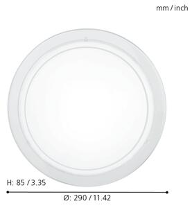 Eglo 83153 - Stropné svietidlo PLANET 1 1xE27/60W/230V
