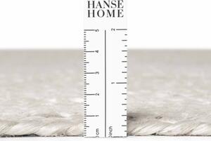 Koberec Hanse Home Jute Braided Rangpur biely kruh