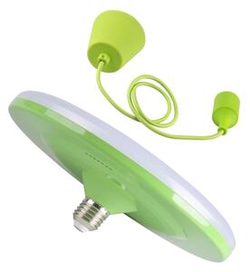 LED Závesné svietidlo KIKI 1xE27/15W/230V zelené