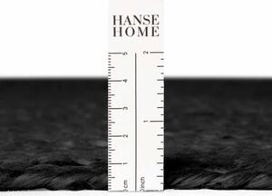 Koberec Hanse Home Jute Braided Rangpur čierny ovál