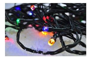 Solight 1V101-M- LED vonkajšia svetelná reťaz 100xLED/8 funkcií IP44 13m viacfarebná