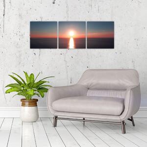 Obraz zapadajúceho slnka (Obraz 90x30cm)