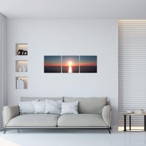 Obraz zapadajúceho slnka (Obraz 90x30cm)