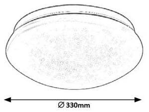 Rabalux 3937 - LED Stropné svietidlo LUCAS LED/18W/230V 330mm