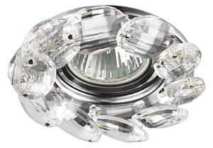 LUXERA 71073 - Bodové svietidlo CRYSTALS 1xGU10/50W/230V
