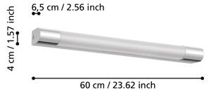 Eglo 98443 - LED osvetlenie zrkadla do kúpeľne TRAGACETE LED/16W/230V IP44