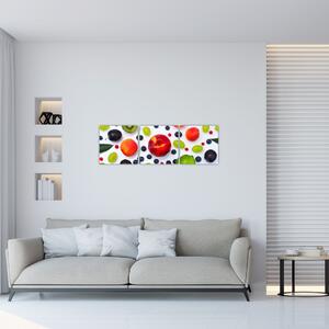 Moderné obrazy - ovocie (Obraz 90x30cm)