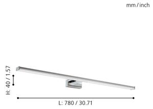 Eglo 96066 - LED Kúpeľňové svietidlo PANDELLA LED/14W/230V IP44