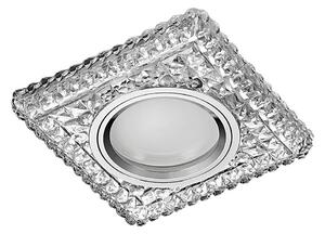 71096 - Podhľadové svietidlo ELEGANT GLASS FIX 1xGU10/50W+LED/3W