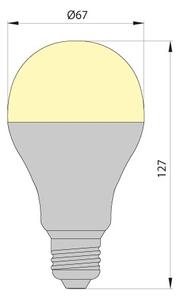 LED Žiarovka LEDSTAR ECO E27/12W/230V 3000K