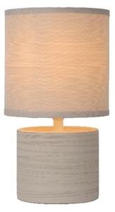 Lucide 47502/81/38 - Stolná lampa GREASBY 1xE14/40W/230V krémová
