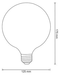 LED Žiarovka FILAMENT VINTAGE E27/4W/230V 125x180mm 2200K
