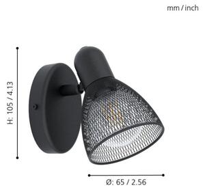 Eglo 98621 - Nástenné bodové svietidlo CAROVIGNO 1xE14/28W/230V
