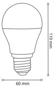 LED Žiarovka so senzorom pohybu a súmraku A60 E27/8W/230V 3000K