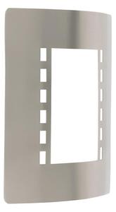 Eglo 55761 - LED Vonkajšie nástenné svietidlo 1xE27/10W/230V IP44 matný chróm