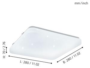 Eglo 97881 - LED Stropné svietidlo FRANIA-S LED/11,5W/230V