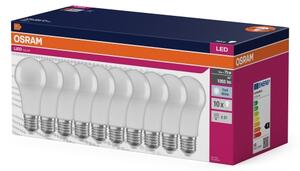 SADA 10x LED Žiarovka CLASSIC A75 E27/10W/230V 4000K - Osram
