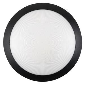 Rabalux 77235 - Vonkajšie stropné svietidlo so senzorom WELRO 1xE27/9W/230V IP65 priemer 30 cm čierna