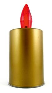 LED Sviečka LED/2xAA teplá biela 10,8 cm zlatá