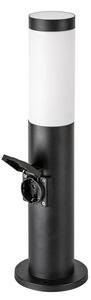 Rabalux 77194 - Vonkajšia lampa so zásuvkou BLACK TORCH 1xE27/25W/230V IP44