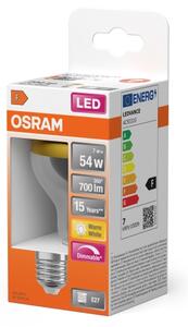 LED žiarovka so zrkadlovým vrchlíkom SUPERSTAR E27/7W/230V 2700K zlatá - Osram