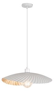 Rabalux 72055 - Závesné svietidlo na lanku BRIDGET 1xE27/40W/230V biela