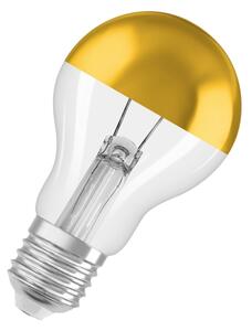 LED žiarovka so zrkadlovým vrchlíkom SUPERSTAR E27/7W/230V 2700K zlatá - Osram