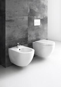Ravak - Závesné WC Uni Chrome Rim - biela