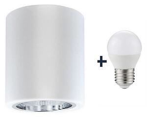 LED Stropné svietidlo JUPITER 1xE27/6W/230V 120x98 mm
