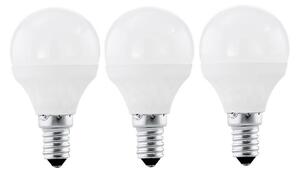 Eglo 10698 - SADA 3x LED Žiarovka E14/4W/230V 320lm 3000K