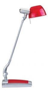 Stolná lampa GINEVRA 1xG9/40W/230V červená