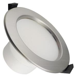 LED Kúpeľňové podhľadové svietidlo LED/10W/230V 4000K strieborná IP44