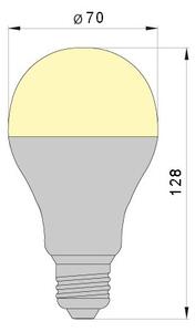 LED Žiarovka LEDSTAR A70 E27/18W/230V 3000K
