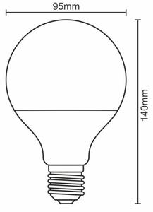 LED Žiarovka E27/18W/165-265V 3000K