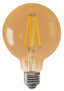 LED Žiarovka LEDSTAR AMBER G80 E27/8W/230V 2200K