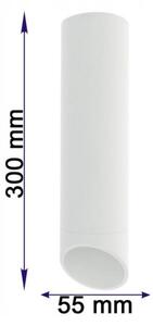 Stropné svietidlo VALDA 1xGU10/60W/230V biela