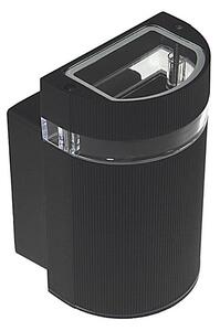 Vonkajšie nástenné svietidlo KORTEK 1xGU10/30W/230V IP54 čierna