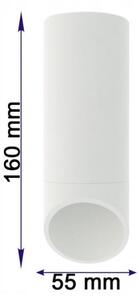 Stropné svietidlo VALDA 1xGU10/60W/230V biela
