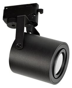 Bodové svietidlo do lištového systému NILSO 1xGU10/30W/230V čierna